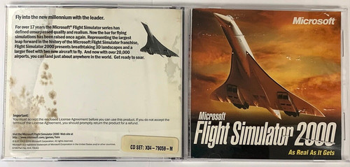 Flight simulator 2000 - simulator,