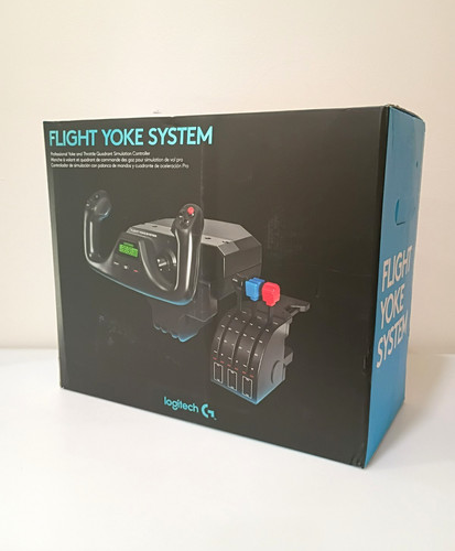 Logitech flight yoke system - yoke,